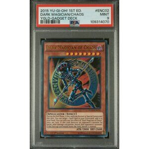 DARK MAGICIAN/CHAOS YGLD-GADGET DECK 2015 YU-GI-OH! #ENC02